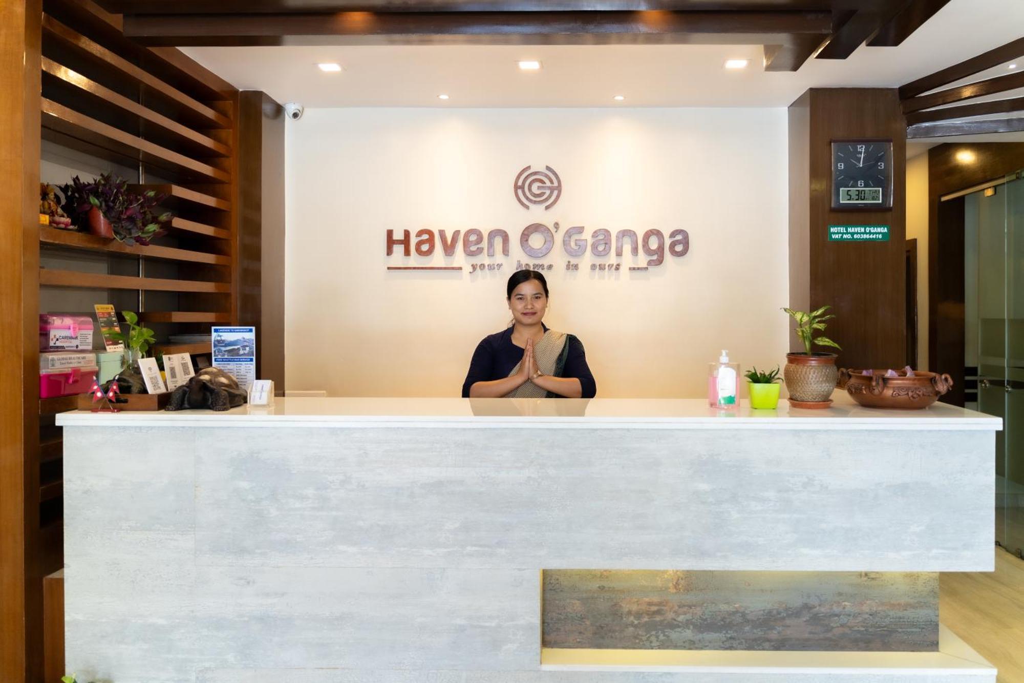 Hotel Haven O' Ganga Pokhara Exterior foto
